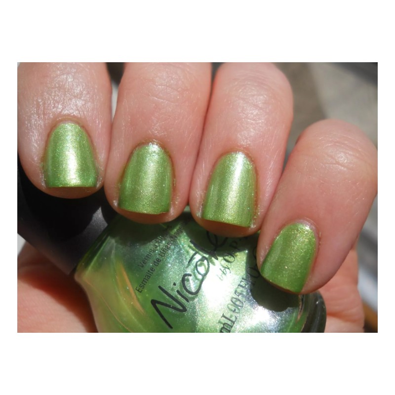 OPI Nail Polish Laquer Make Mine Lime NI 297 Nicole