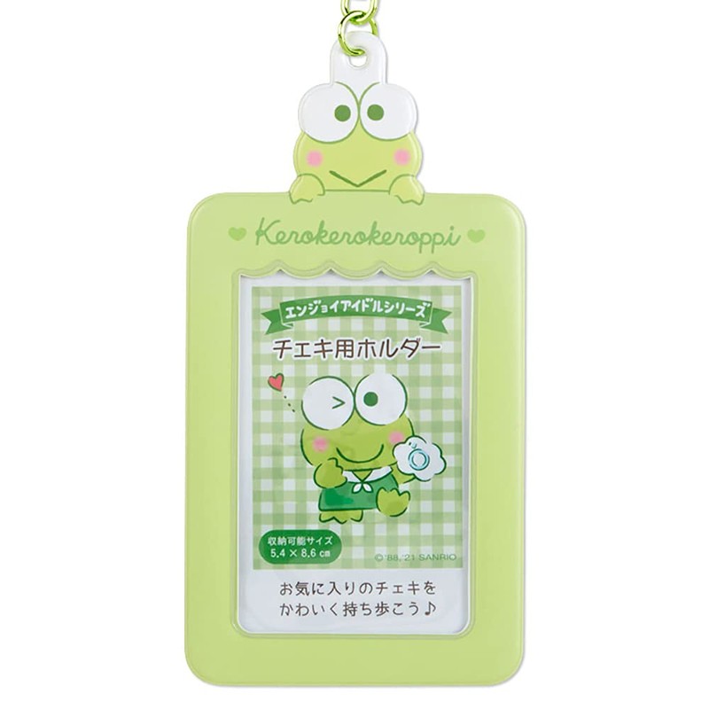 Sanrio 869295 Kerokeroppi Holder for Cheki (Enjoy Idol)
