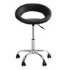 YK-9321 Stool with Adjustable Foot Rest Rolling Chair (Set of