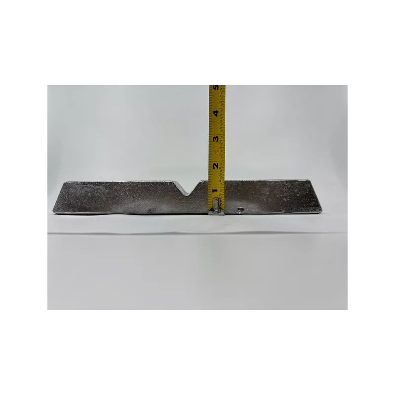 RotoMetals Babbitt Bearing Grade 2 Genuine Alloy Ingot Notch Bar,