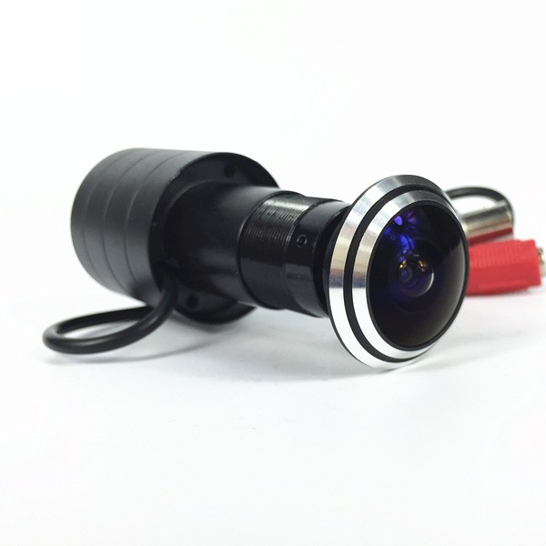 shrxy Security Camera Mini DOOR Eye Camera Peephole Door Viewer Eye Camera Detection 170 Degree Wide Angle … (not Power)