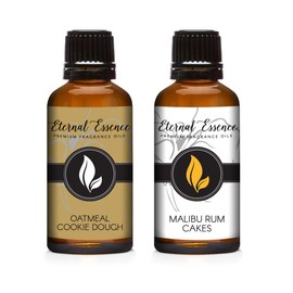 30ML - Pair (2) - Malibu Rum Cupcakes & Oatmeal Cookie Dough - Premium Fragrance Oil Pair - 30ML