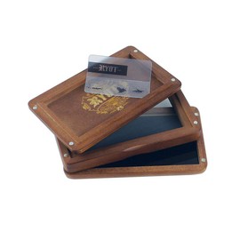 RYOT Walnut Wood Sifting Box 3 X 5 by RYOT