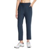 BALEAF Women's Golf Pants Petite Stretch Lightweight Travel Pants Zip