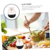 MAGICLULU 3pcs Cute Bear Shape Mechanical Timer for Cooking Easy