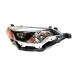 AutoModed Aftermarket LED Headlight Headlamp Assembly with Projector Replaces 8111002E60 81110-02E60 TO2503216 Compatible with 2014 2015 2016 Corolla L LE CE | Right Passenger Side 1pc