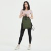 WANDF Drawstring Backpack Sports Bag with Shoe Compartment Water Resistant