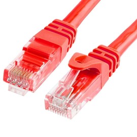 Astrotek CAT6 Premium RJ45 Ethernet Network LAN UTP Patch Cord, Red, 10 Meter