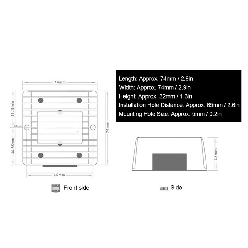 Step Up Module 12V to 24V DC Voltage Converter Power