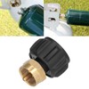 Refill Adapter 1/4in Tank Cylinder Coupler Gas Propane Regulator Valve