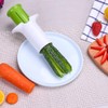Vegetable Cutter Cucumber Carrot Slicer Vegetable Strawberry Slicer Splitter Cutter