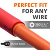 Wirefy | Heat Shrink Tubing - 1/2" inch - 3:1