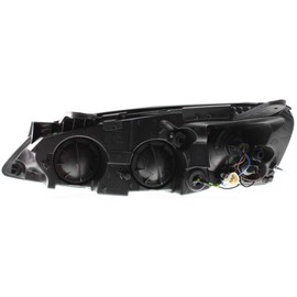 KarParts360 For Pontiac G6 2005 06 07 08 09 2010 Headlight Assembly Passenger Side | w/Amber Lens | Replacement For GM2503255 | 20821144