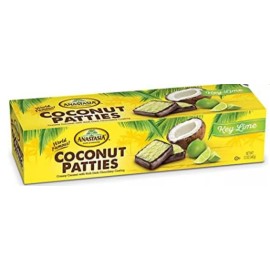 Anastasia Confections Key Lime Flavor Coconut Patties,net wt 12 OZ
