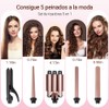 Rizador de Cabello, JESWO 5 en 1 Rizador de pelo,