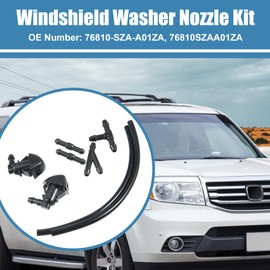 X AUTOHAUX 1 set windscreen washer nozzle kit with hose connection 76810-SZA-A01ZA