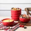 vicrays Ceramic Cereal Bowls Set - Porcelain 26 Ounce Soup