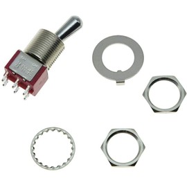 Salecom Electronics Co. DPDT 2 Way ON ON Toggle Switch for Guitar or AMP Amplifier