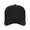 Lids Blank Pivot A-Frame Trucker Adjustable Snapback Hat, Black