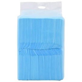 ZJMTOCYU Pet Training Pads 100 pcs, Highly Absorbent, 35.4" x 23.6", Non Woven Fabric, Blue and White