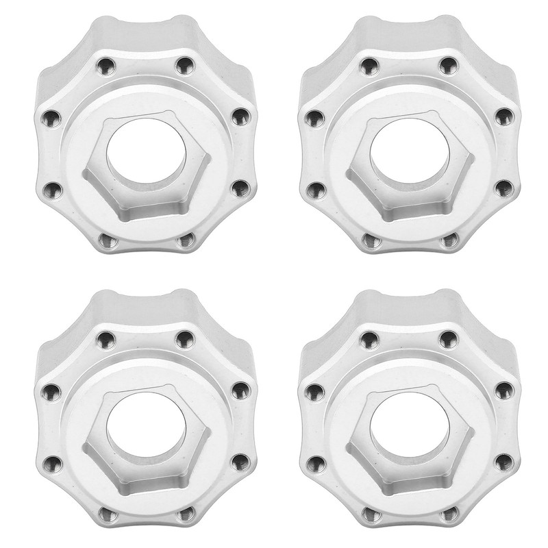 4pcs 17mm Hex Adapter Professional Aluminum Alloy Fine Machined 3.8