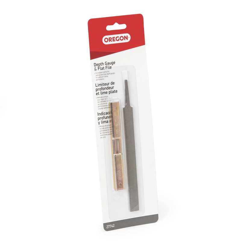 OREGON 27742 Depth Gauge Flat File Set