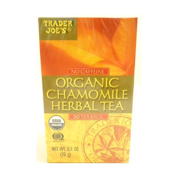 Trader Joe's Organic Chamomile Herbal Tea - 2 Pack