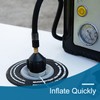 Pack of 2 SUP Pump Adapter, Portable Valve Adapter for