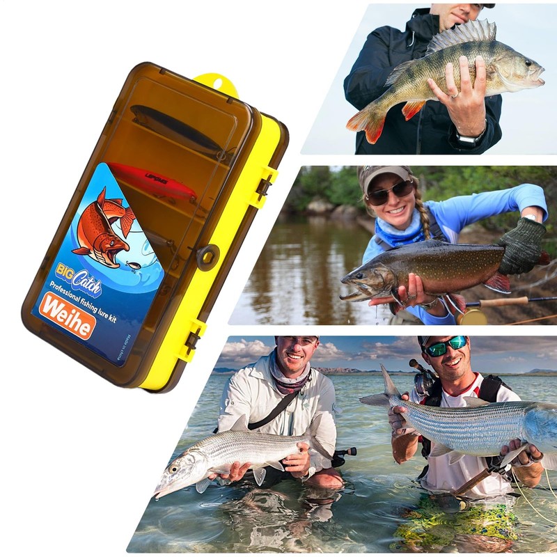 Bass Fishing Lures, Realistic Fishing Bait Spinner Lures, 24X Swimbait