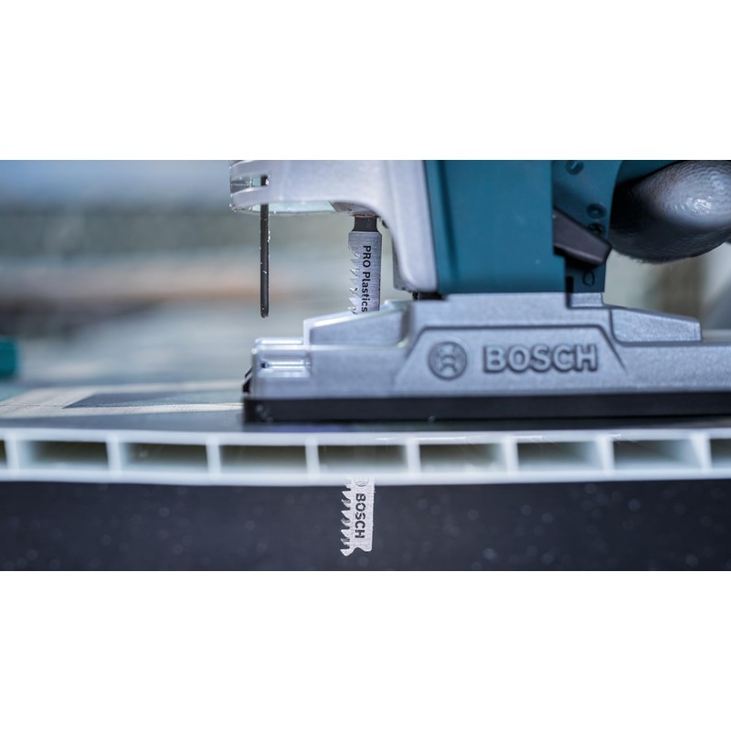 Bosch 2 x PRO Plastics PVC clean T102H Jigsaw Blade