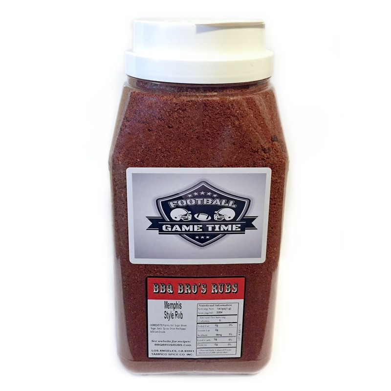 BBQ BROS RUBS (Memphis Style 5 LBS) - Barbecue Seasonings