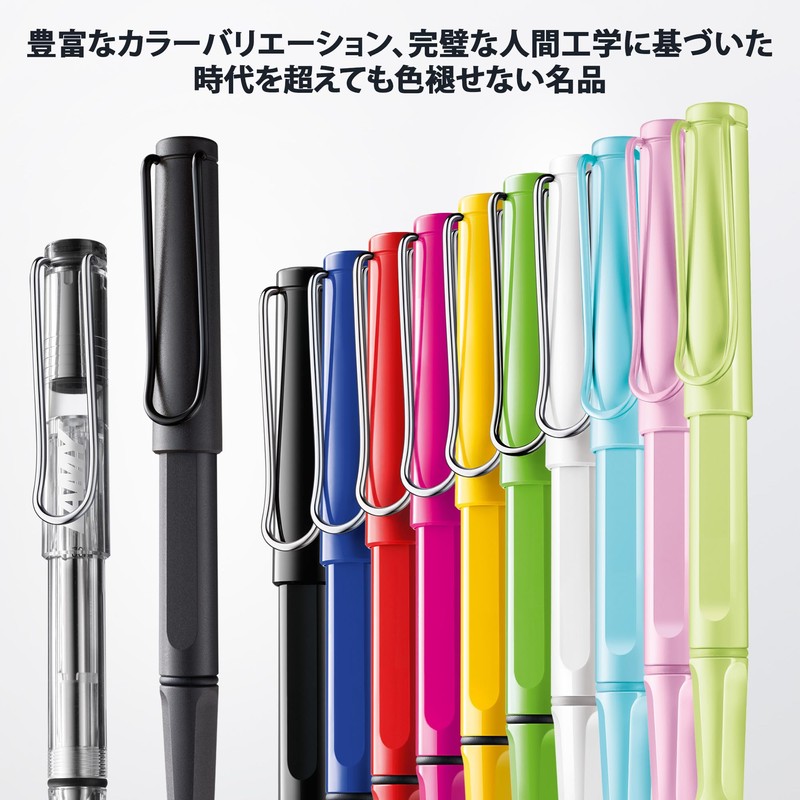 LAMY safari Yellow Rollerball Pen - Ergonomic Grip Line Width