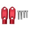 1 Pair Motorcycle Mirror Mount M10 X 1.25 Clockwise Thread