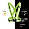 Onumya Reflective Vest, 2pcs Reflective Safety Vest High Visibility Running