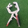 Toysmith Welding Pipe Pliers, Locking Plier Clamp, 10" Adjustable Anti-Slip