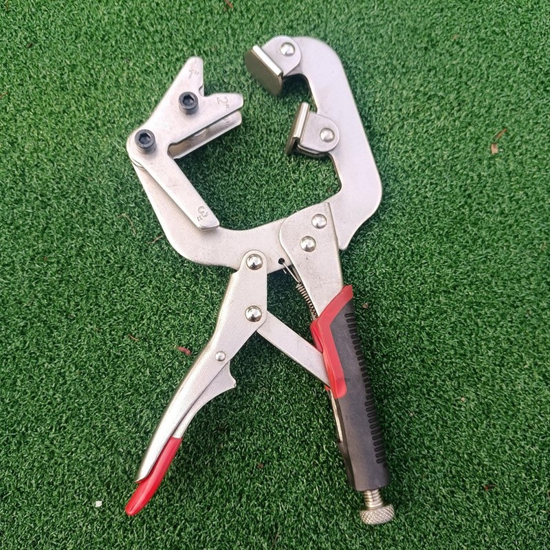 Toysmith Welding Pipe Pliers, Locking Plier Clamp, 10" Adjustable Anti-Slip