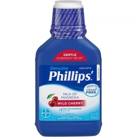 Phillips' Milk of Magnesia Wild Cherry - 26 oz, Pack of 2