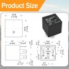 896H-1CH-S-R1 Automotive Relay (Pack of 2) - 12VDC 50AMP 5-Pin