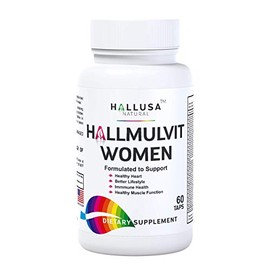 HALLMULTI Women - HALLUSA NATURAL - MULTIVITAMINICO DIARIO para Mujer