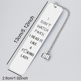 Book Lover Design Bookmark, 1 Count Creative Bookmark, Student Bookmark, Reading Gift for Women, Birthday Gift for Her, Friendship Gift for Women