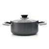 Aramco Alpine Cuisine Dutch Oven, 3-Quart, Silver/Gray