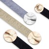 YooAi - Cinturones para mujer, cinturón elástico ancho, cinturón elástico
