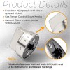 WB03X24818 5 Pcs WB03X2481 Stainless Steel Look Control Knobs for