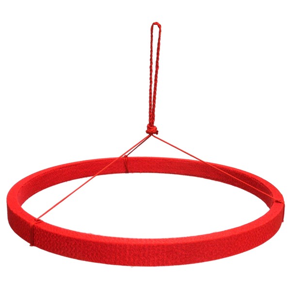 Gokuya Hanging Ornament Ring, 8.7 inches (22 cm), Red