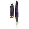 Gullor Jinhao X450 Fountain Pen, Gold Trim, Medium Nib, Purple