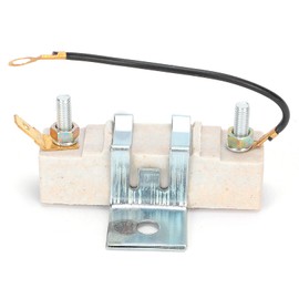 Ceramic Ballast Resistor, Metal and Ceramic Ignition Coil Resistor Ballast Resistor Wear Device Car Accessopry Replacement for 1.5 Ohm Classic Car