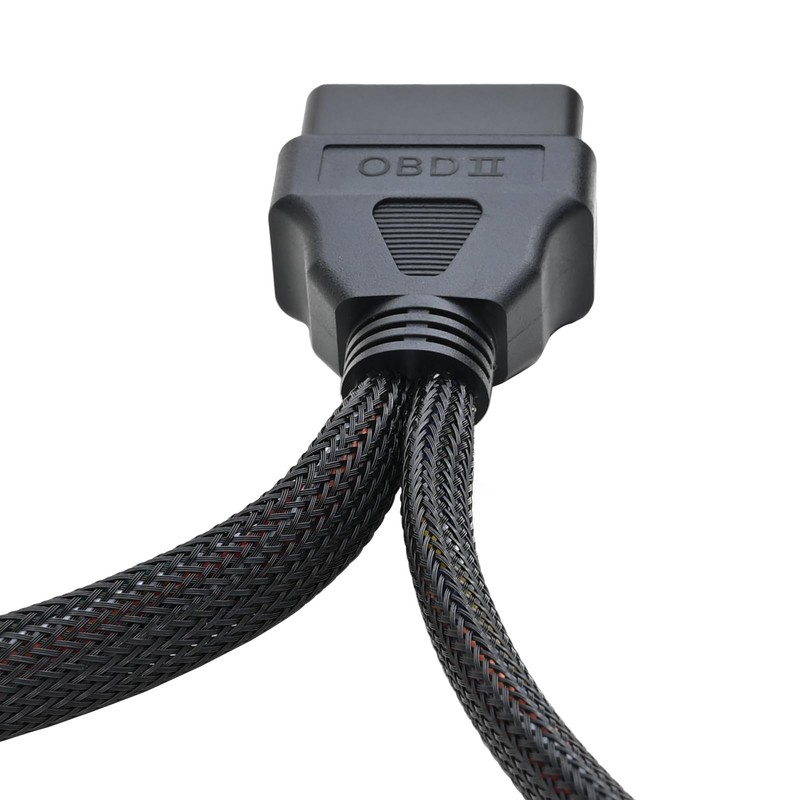 iKKEGOL Underdash OBD2 Splitter Y Cable, 1 Male to 2
