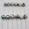 BIG 1.75 INCH Psychedelic Jawbreakers Candy on Sticks 12 Count-