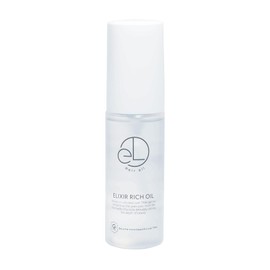 Elixia Rich Oil, Leave-In Treatment, Smooth, Smooth Hair, Moist and Shiny Hair, Hair Oil (Beauty Salon Product) 1.7 fl oz (50 ml)