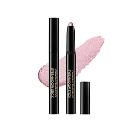 Eyeshadow Pen, Peach Pink Shimmer Creamy Eyeshadow Stick, Long-Lasting Waterproof Cream Eyeshadow Highlighters Eye Make-Up, Easy Glide Twist-Up Eyeshadow Pencil, Beauty Gift for Women 08